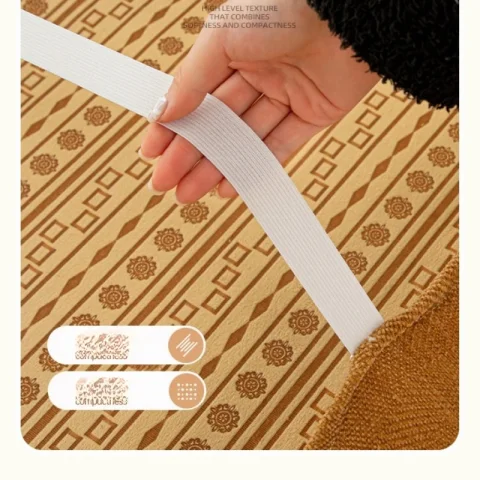 Funda para Cabecera y Marco de Cama, Tela Chenille, Funda para Base de Cama, Antiarañazos, a Prueba de Gatos, Extraíble, Lavable, Funda Protectora para Cabecera 5