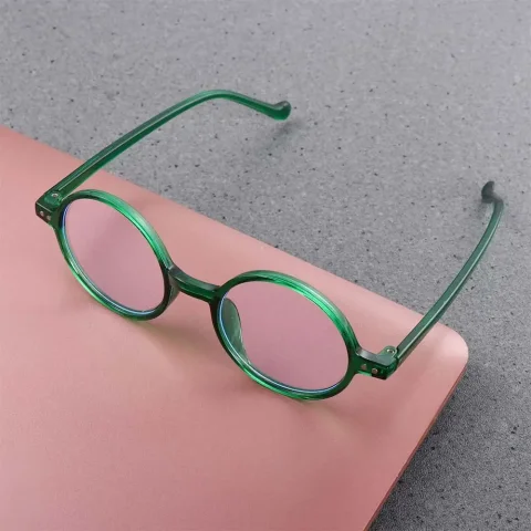 Gafas de lectura redondas para mujer, gafas para hipermetropía, gafas para ordenador, gafas para presbicia