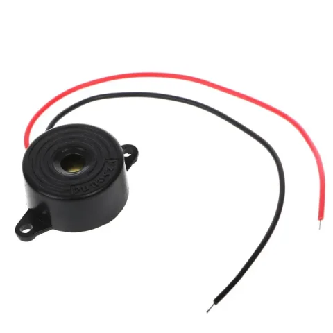 Zumbador eléctrico de 3-24V, alarma, altavoz fuerte, bocina de seguridad para coche, sirena para automóvil 2