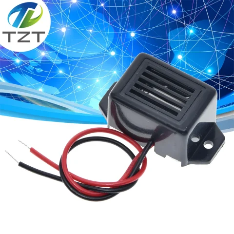 Zumbador de alarma DC 12V 85dB Mini zumbadores de alarma electrónicos tono constante 1