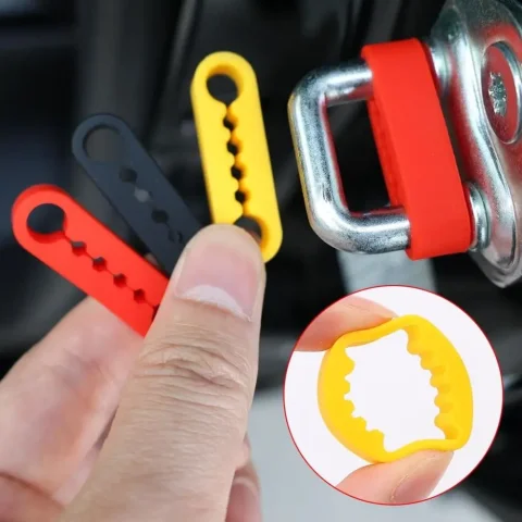 Cerradura de puerta de coche de silicona, amortiguador de sonido, sello de amortiguador, amortiguador de sonido insonorizado, amortiguador de cerradura de puerta