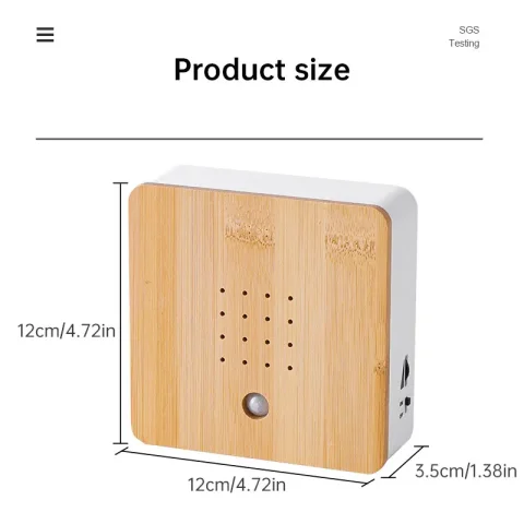 Caja de sonido para chirrido de pájaros, Sensor de movimiento, altavoz para cantar, máquina inteligente de ruido de animales para dormitorio, sala de estar, chimenea, Yoga