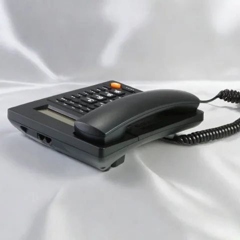 Nuevo Teléfono fijo, teléfono de escritorio, teléfono fijo, llamadas, teléfono, recepción, oficina en casa con pantalla de llamadas, telefónico 3