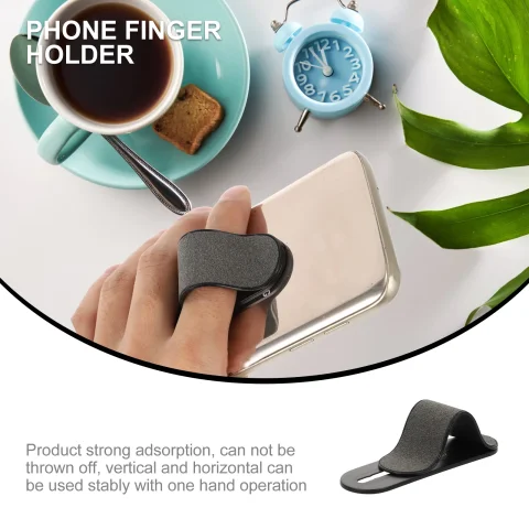 Correa para el dedo, accesorio para teléfono, soporte para anillo de teléfono, agarre seguro, accesorio para teléfono móvil, soporte para teléfono