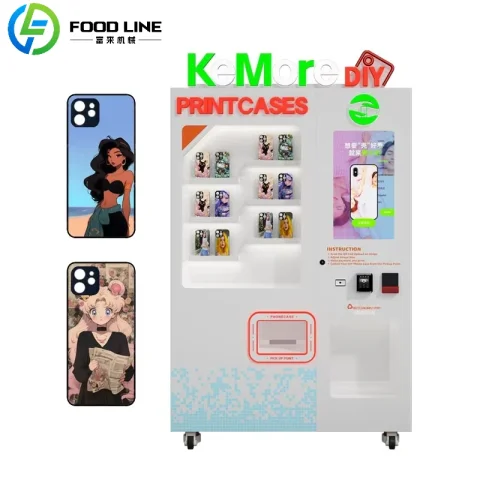 Máquina Expendedora de Fundas para Teléfonos Móviles Personalizadas, Dispensador de Fundas para Celulares, Solución de Vending Personalizada con Diseño Fácil de Usar