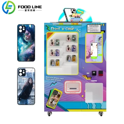 Máquina Expendedora de Fundas para Teléfonos Móviles Personalizadas, Dispensador de Fundas para Celulares, Solución de Vending Personalizada con Diseño Fácil de Usar