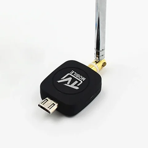 Mini receptor sintonizador de TV Digital Micro-USB DVB-T TDT HD TV Dvb t2 receptor de TV para Android 4