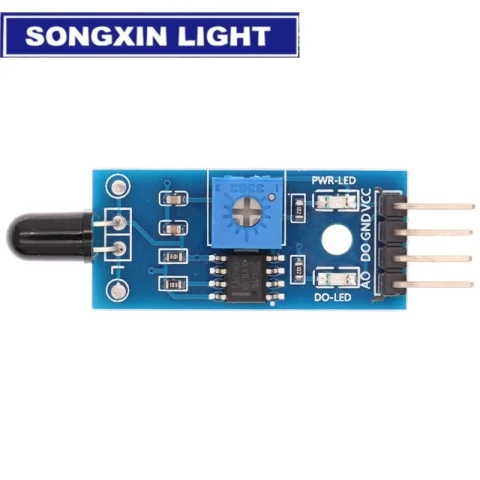 SAMIROB IR infrarrojo 3 cables llama acelerómetro Sensor módulo detección para Detector Smartsense Ac humedad ambonio acercamiento