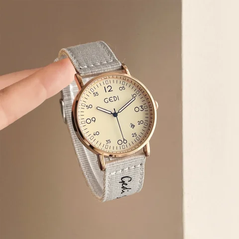 Nuevos relojes trenzados de moda de estilo vintage para hombres y mujeres, ideales para exámenes, reloj de cuarzo con esfera grande, regalo para estudiantes