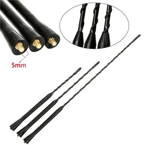 Antena Rdio de Radio estéreo antiruido multifuncional de 9/11/16 pulgadas antenas de coche mástil de techo de coche látigo antena de señal de coche