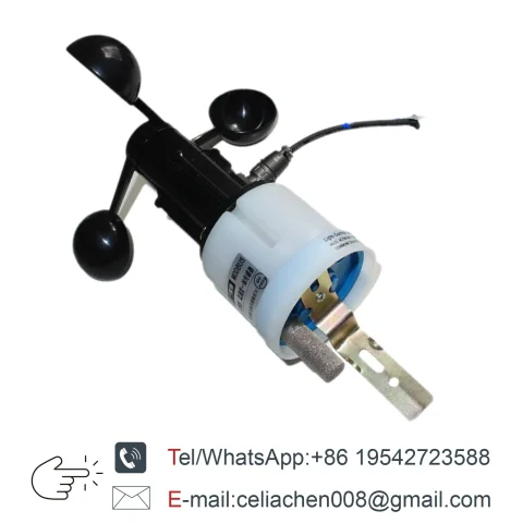 Sensor Ambiental 4 en 1 Velocidad del Viento Temperatura Humedad Luz RS485 para Agricultura Invernaderos Estación Meteorológica Exterior Compacta 5