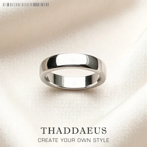 Anillo de banda joyería fina clásica para mujeres hombres amante otoño nuevo regalo en plata esterlina 925 1