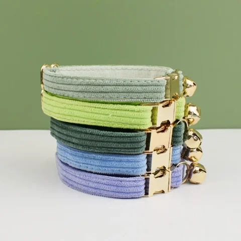 Collar Personalizado para Gato, Collares Personalizados para Gatos con Etiqueta de Identificación 1