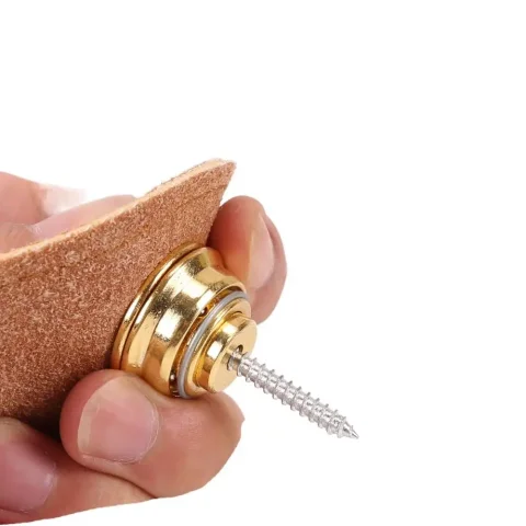 Correa de repuesto antideslizante para guitarra eléctrica, accesorios para instrumentos musicales, hebilla de correa 5