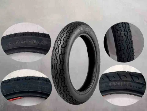CAUCHO DE MOTO 2.75- 18 TL 51P MAXIMA TYRE 8L PG18A-01