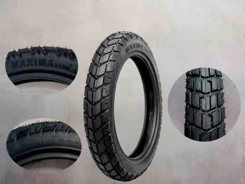 CAUCHO DE MOTO 2.75- 18 TT 51P MAXIMA TYRE 8L PG01-04