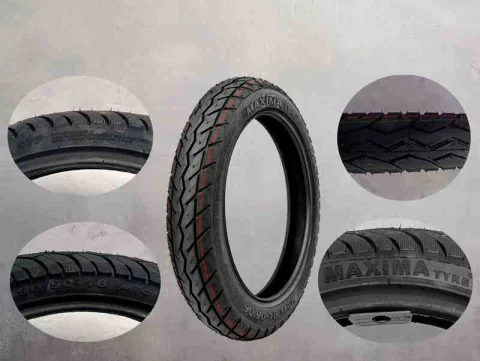 CAUCHO DE MOTO 90/90- 18 TT 57P MAXIMA TYRE 8L PG24B-01