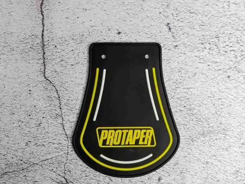 CHAPALETA D/GOMA TRASERA P/MOTO AMARILLO PROTAPER 12107AM