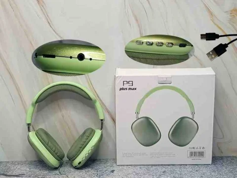 AUDIFONO BT P9 PLUS MAX VERDE P9PLUS-V