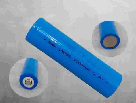 BATERIA 18650 SMX C/PUNTA AZUL 1200MAH 13733-1200