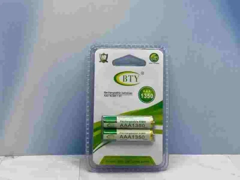 BATERIA BTY RECARGABLE AAAX2 1.2V 1350MAH