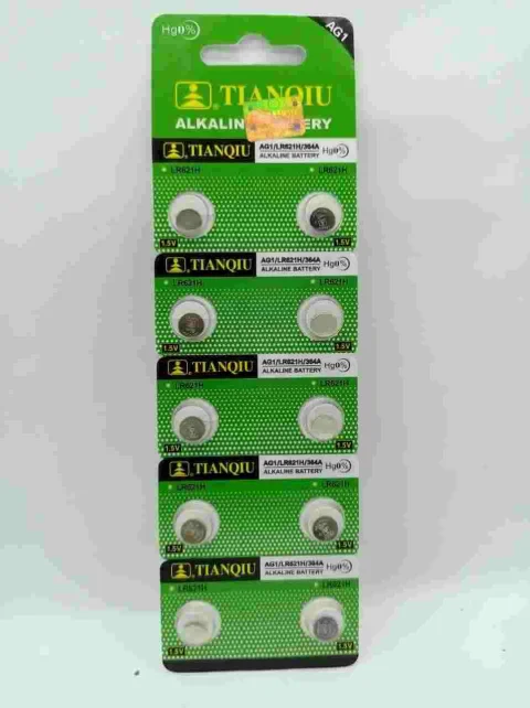 BATERIA TIANQIU AG1/LR621/364A X2