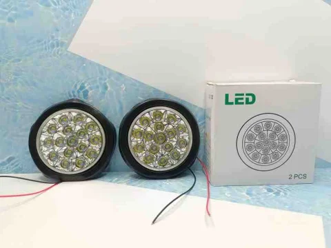 PAR STOP 24V BD- NEGRO REDO 16L BLANCO 14CM 11396B