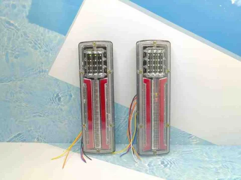 PAR STOP TIPO 2C 24V BASE METALICA 30X9CM 11410