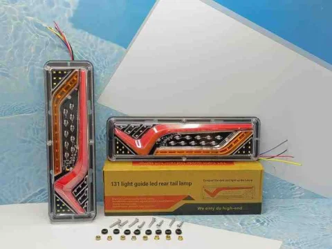 PAR STOP TIPO V 12-24V BASE METALICA 30X9CM 11403