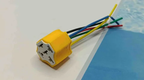 SOCATE PARA RELE AMARILLO/AZUL DE PORCELANA 601246
