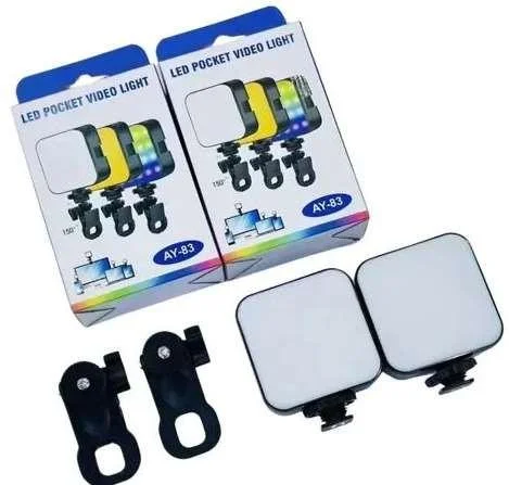 MINI POCKET LED RECARGABLE 3 TONOS COLOR