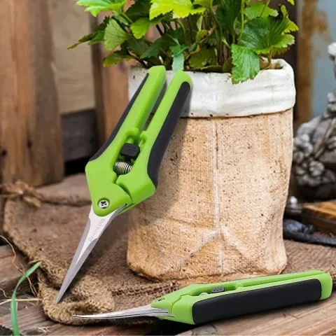 Tijeras para ramas de flores antideslizantes y que ahorran mano de obra, tijeras de podar, tijeras para frutas y verduras, tijeras de jardín 4