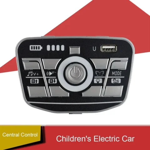 Chip Musical para Coche Eléctrico Infantil, Placa de Control de Reproducción de Música, Reproductor de Música de Control Central, Placa de Control Maestro, Control Remoto