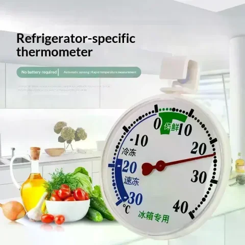 Medidor de Temperatura para Refrigerador, Congelador, Frigorífico, Uso Doméstico, Accesorios de Cocina