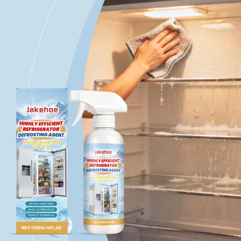 Desongelador de refrigerador en aerosol, limpiador de electrodomésticos reutilizable, ayuda para derretir hielo helicoidal para frigorífico y congelador, ahorra descongelación de tiempo de esfuerzo 1