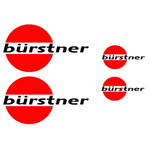 4 Uds. Para burstner aufkleber pegatina wohnmobil camper wohnwagen caravana estilo de coche