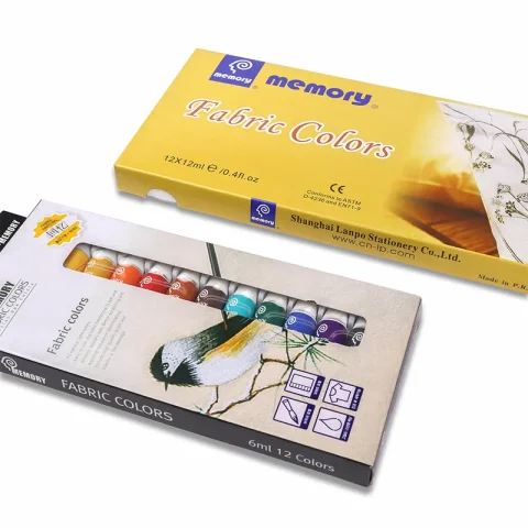 Pintura para Tela de 12 Colores, Pigmento Textil Permanente, Pintura a Mano para Ropa, Lona, Zapatos, Bolsas, Suministros de Pintura Artística que No se Desvanece