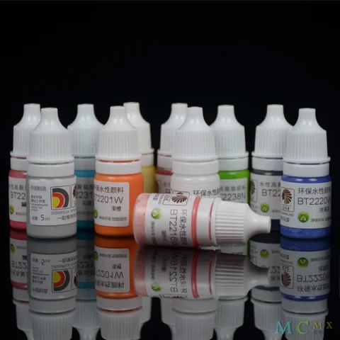 Modelo de pigmento de pintura, bolígrafo para colorear, revestimiento de mano a base de agua, Color sólido, serie mate, BT, SM, BT2201-56, 5ml
