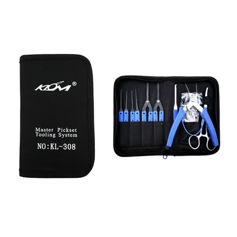 Klom cerrajero profesional, herramienta extractora de llaves rotas, herramienta de extracción de llaves para cerradura de puerta de casa y cerradura de puerta de coche