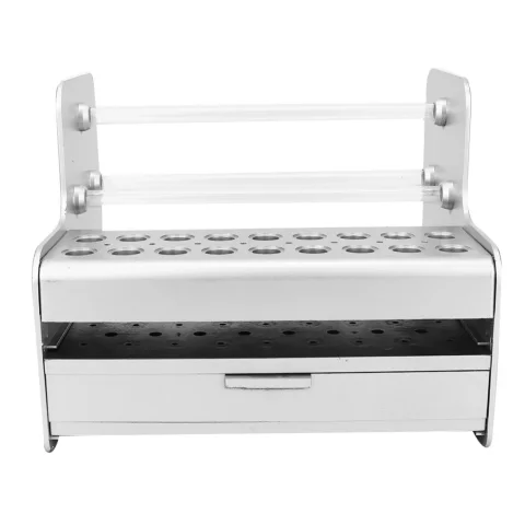 Práctico soporte de herramientas de plástico, organizador de herramientas multifuncional que ahorra espacio, soporte de reparación resistente, soporte para gafas