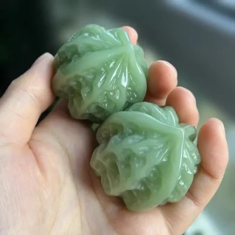 Bola de Masaje de Piedra para Manos de 40 mm, Antideslizante, Suave, Herramienta de Entrenamiento para la Palma de la Mano, para Aliviar el Estrés Diario, Uso en la Oficina
