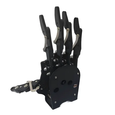 Robot de mano ensamblado de 5 Dof con servocontrol de cinco dedos, pinza de Palma biónica izquierda y derecha para Robot programable Arduino ESP32 1
