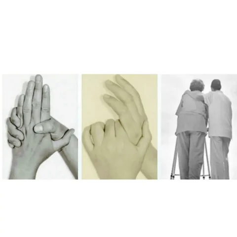 Agarre para hombre mayor, rehabilitación, accidente cerebrovascular, entrenamiento de hemiplejia, mano, dedo, guantes fijos auxiliares, equipo de ejercicio 3