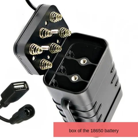 Caja Impermeable para Baterías de 12V 18650, Estuche para Baterías con USB/DC, Venta al por Mayor de Fábrica