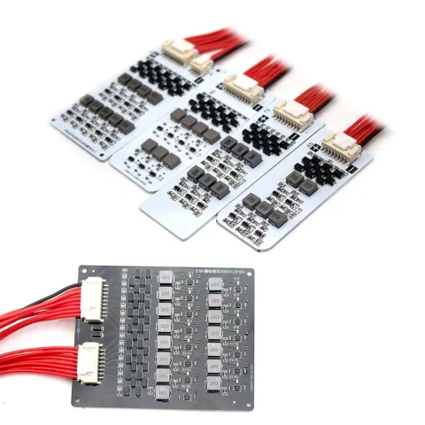 Batería de litio 1.5A Placa equilibradora ecualizador activo 6S 7S 8S 10S 13S 14S Balance de transferencia de energía Li-Ion Lifepo4 Bms 24V 36V 48V