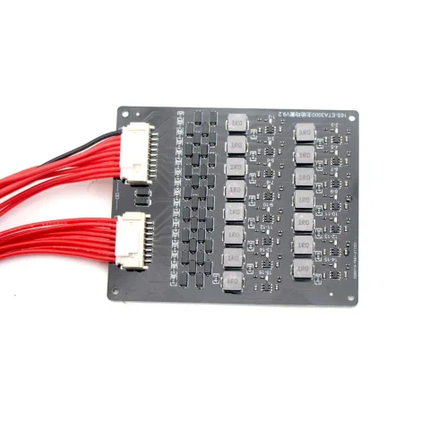 Batería de litio 1.5A Placa equilibradora ecualizador activo 6S 7S 8S 10S 13S 14S Balance de transferencia de energía Li-Ion Lifepo4 Bms 24V 36V 48V