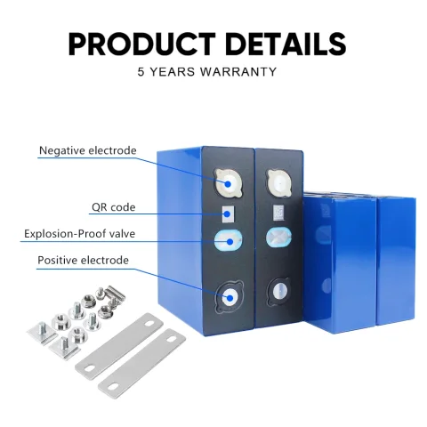 Baterías Lifepo4 recargables CALB 3,2 v 100Ah grado A genuino para bricolaje 24V 48V fuente de alimentación de almacenamiento de energía Solar RV sin impuestos 5