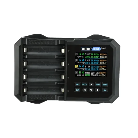 Probador de Capacidad de Baterías de Litio BTS04, Detector de Resistencia Interna 18650, Módulo de Carga y Descarga Automática