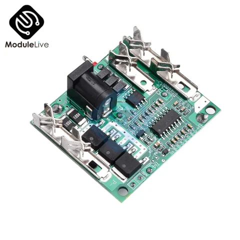 circuito de carga batería litio 98v Placa de protección de carga de batería 5S BMS 18/21V 20A, paquete de batería de iones de litio, módulo de placa de circuito de protección para herramientas eléctricas 5