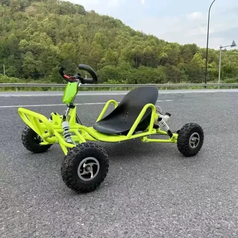 China barato 80cc combustible gasolina motor de gasolina eléctrico todoterreno carreras Karting coche Pedal niños adultos Go Kart gasolina Karts 3